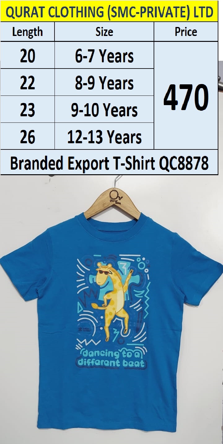 Branded Export T-Shirt QC8878