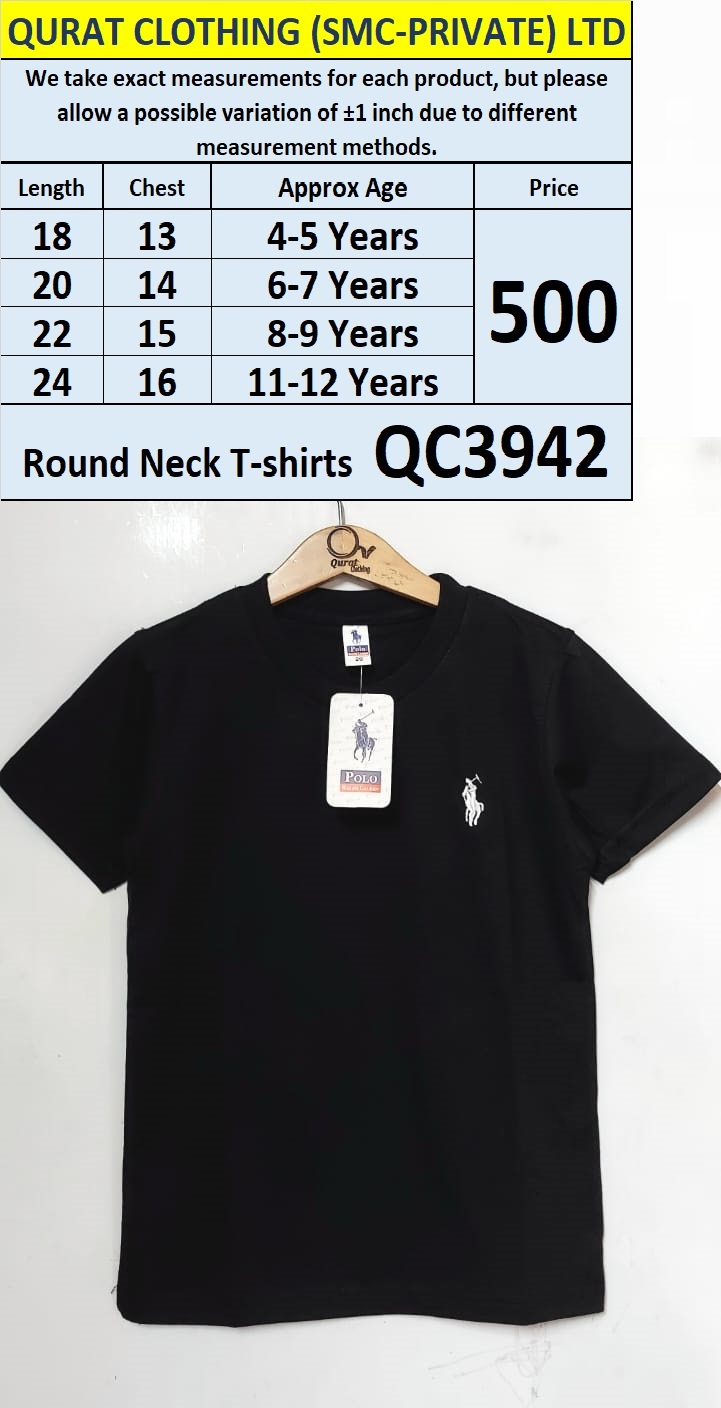 Round Neck T-shirt QC3942