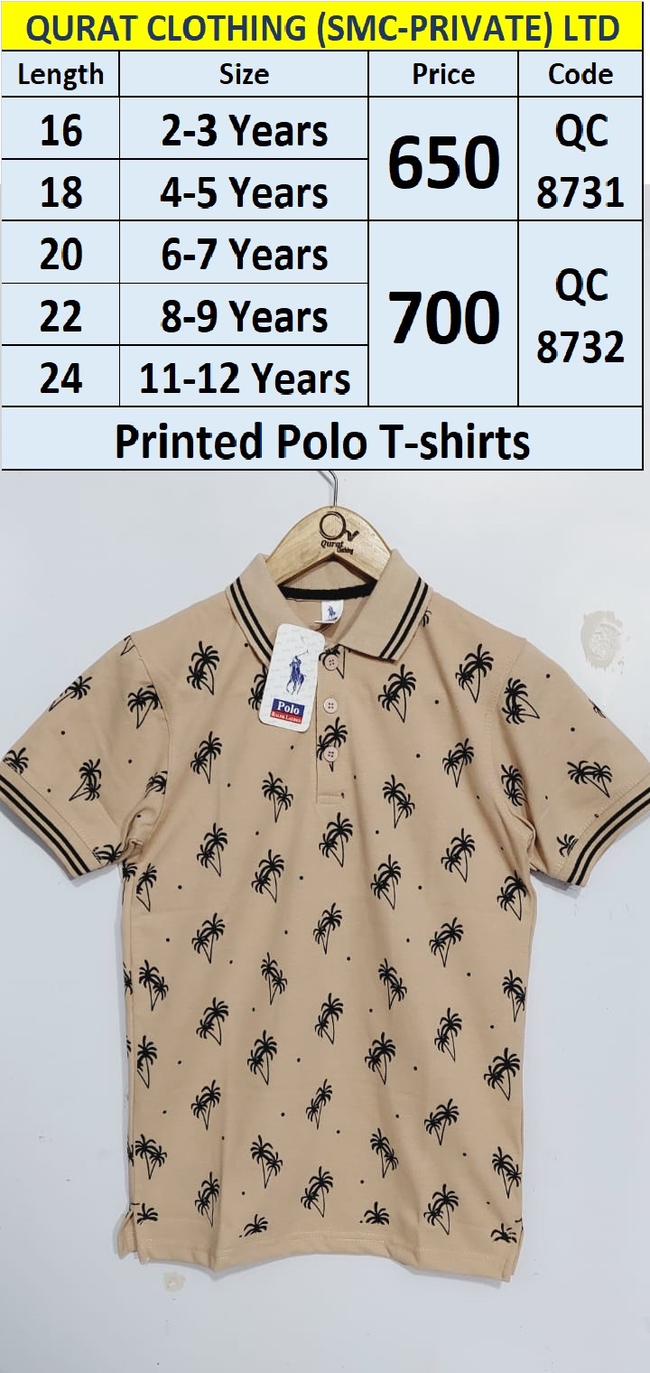 Printed Polo QC8732
