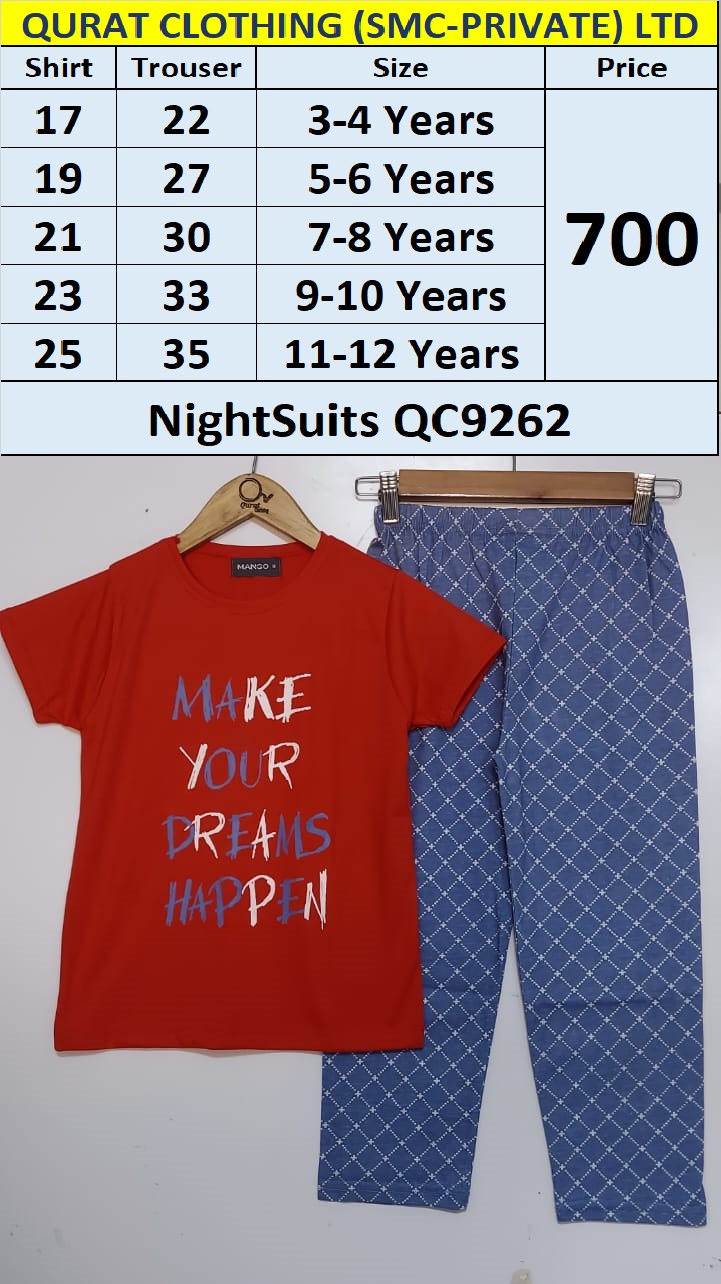Nightsuit code QC9262