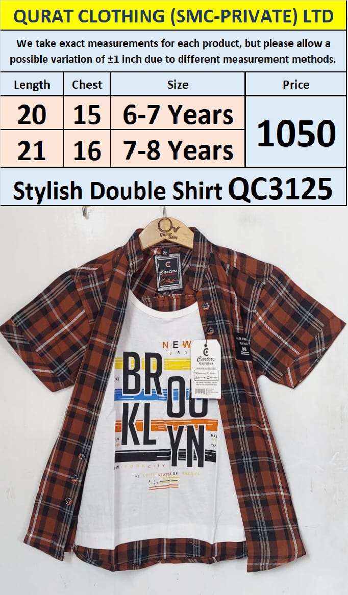 Stylish Double Shirt QC3125