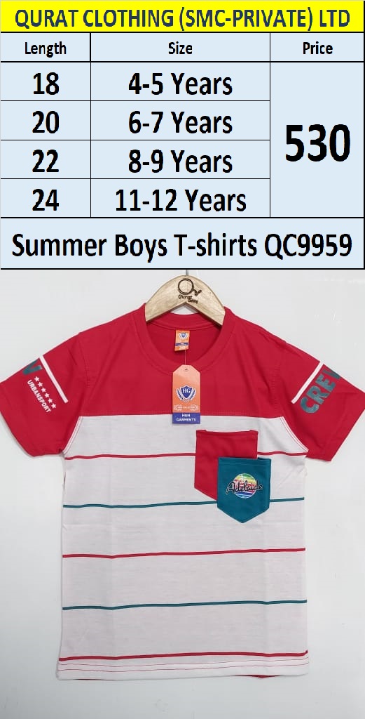 Summer Boys T-Shirt QC9959