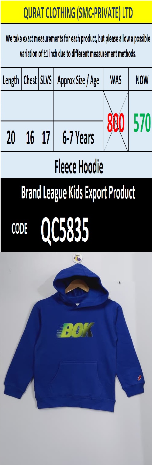 Top International Branded Export Hoodie / Sweatshirt Products - QC5835
