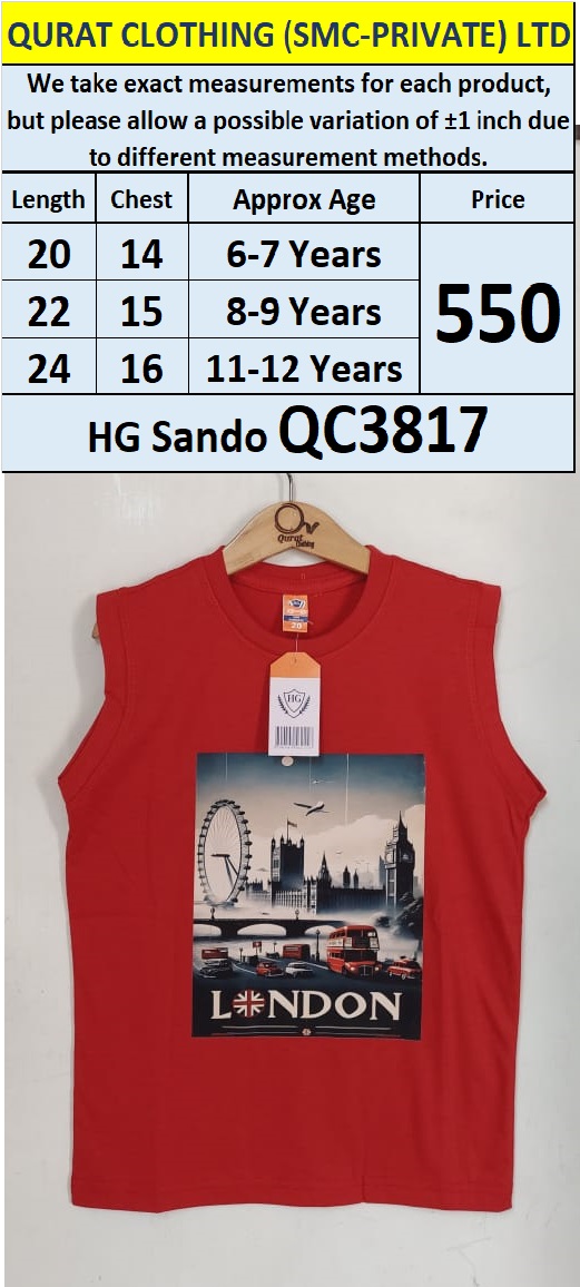 HG Brand Sando QC3817