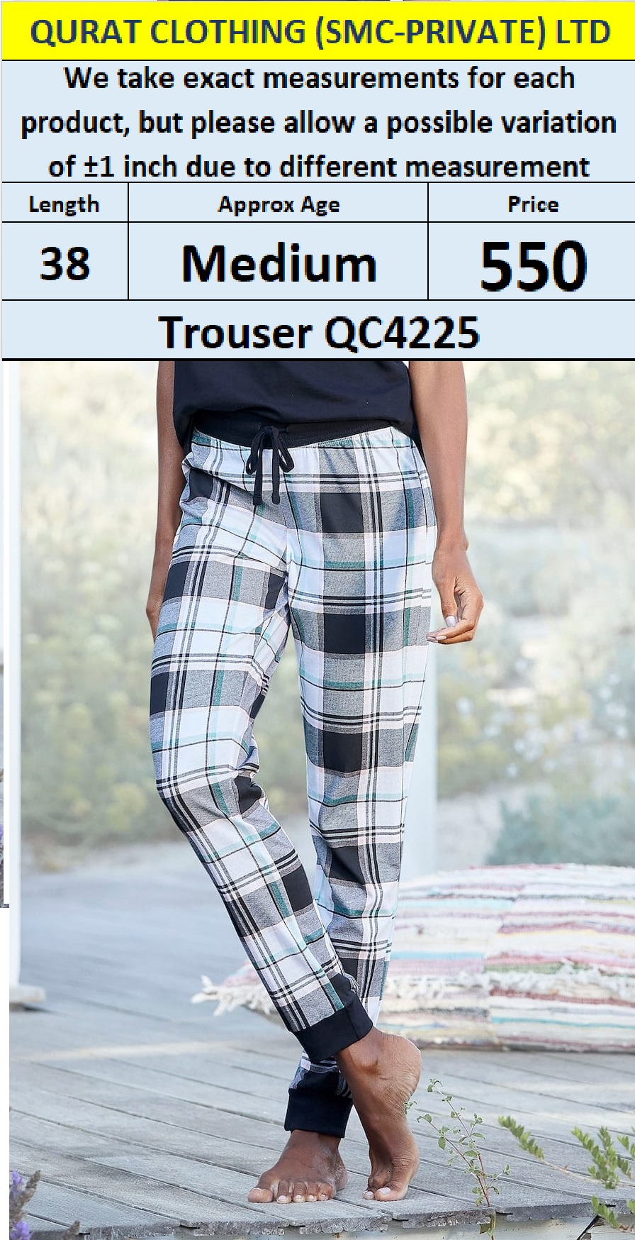 Branded Trouser QC4225