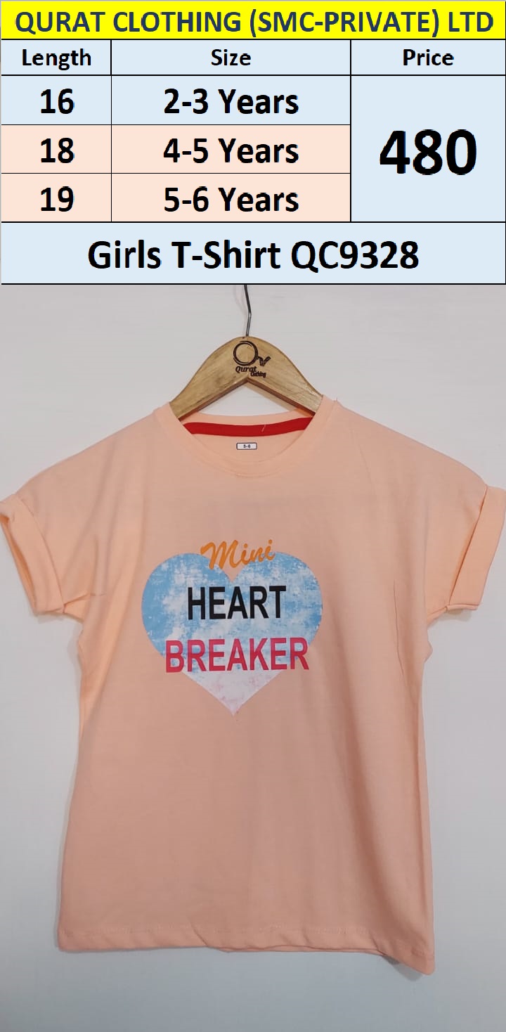 Mini Heart Breaker Girl T-shirt QC9328
