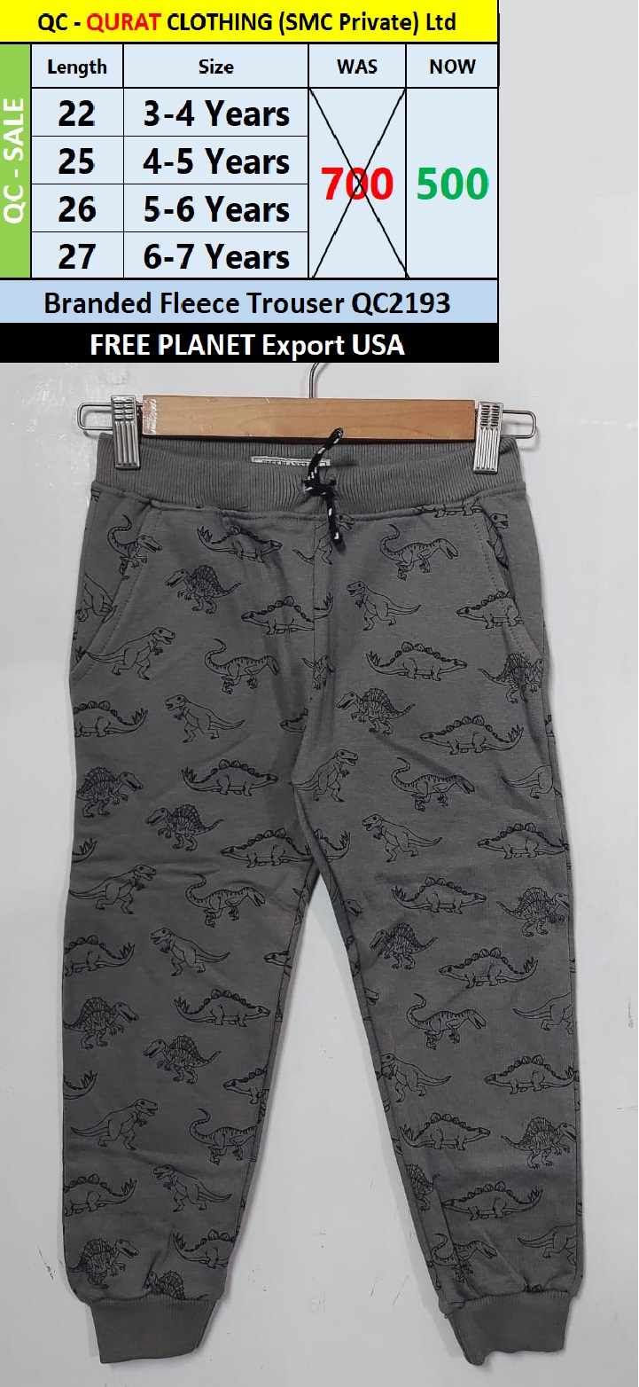 FREE Planet Brand Fleece Trouser QC2193 Export USA