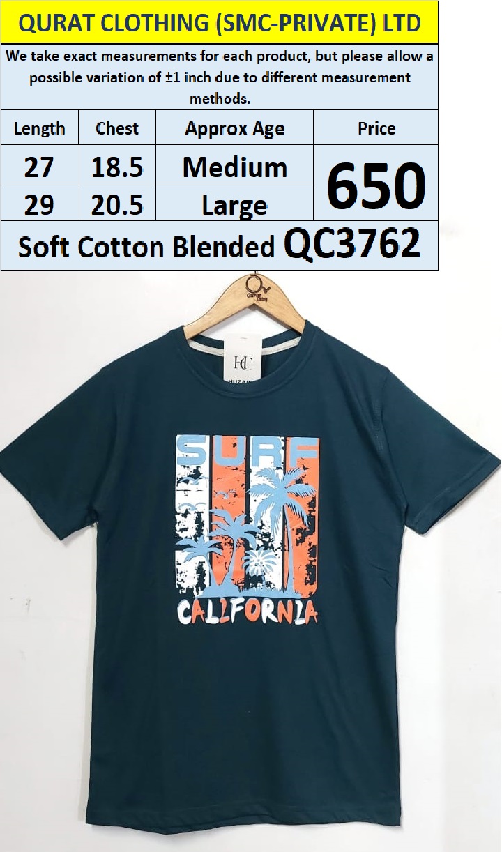 Soft Cotton Blended T-shirt QC3762
