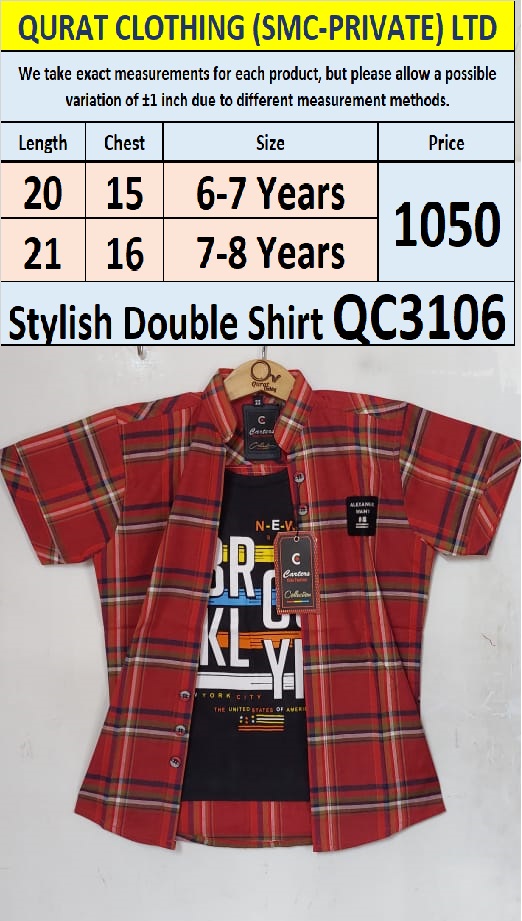 Stylish Double Shirt QC3106