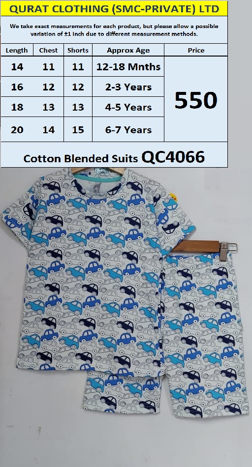 Cotton Blended Suits QC4066