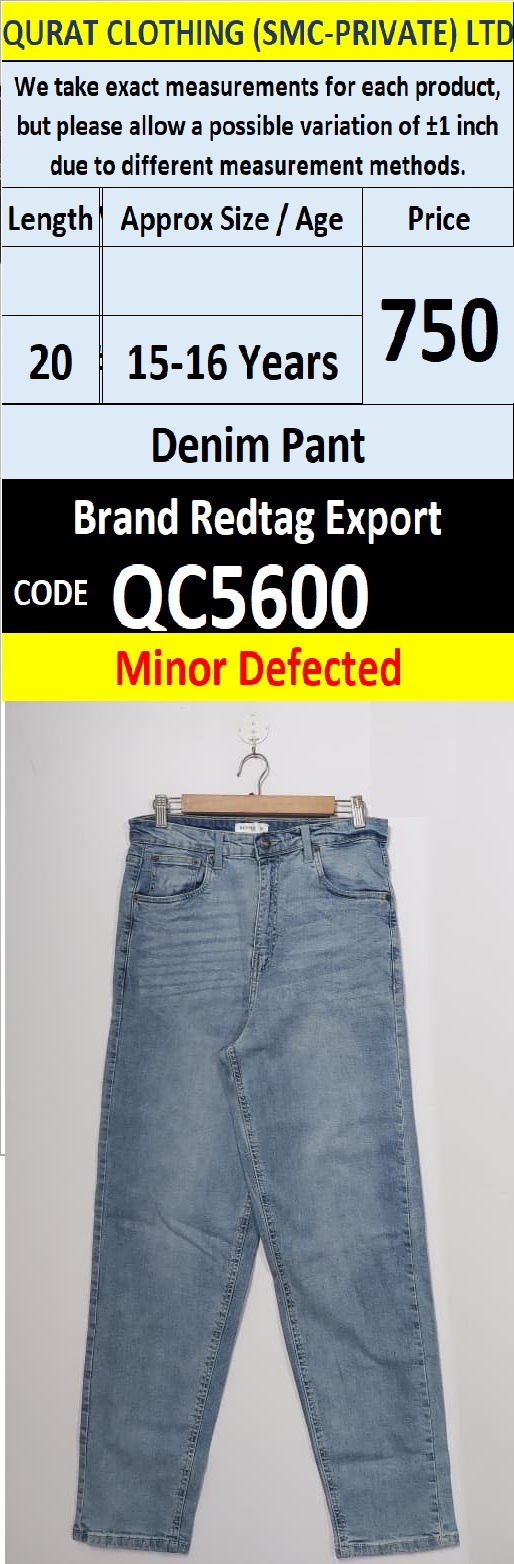 Branded Export Product (Minor Defected) - QC5600