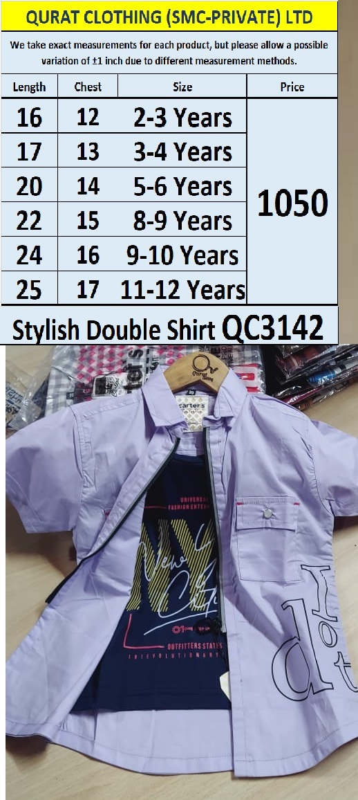 Stylish Double Shirt QC3142