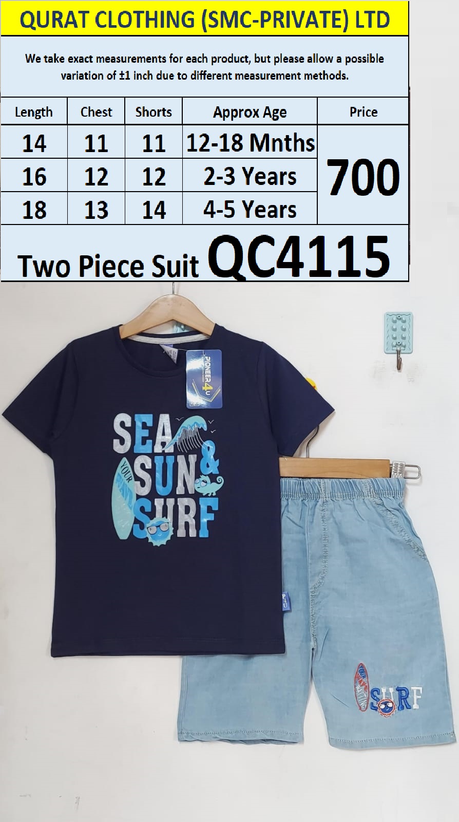 Two Piece Suit QC4115