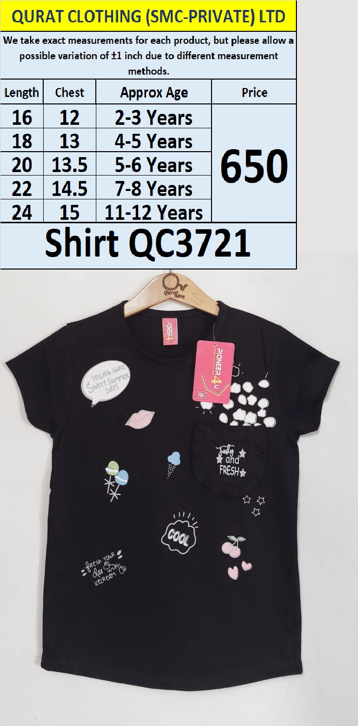 Girls T-Shirt QC3721