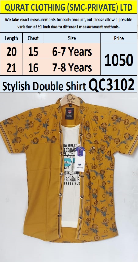 Stylish Double Shirt QC3102