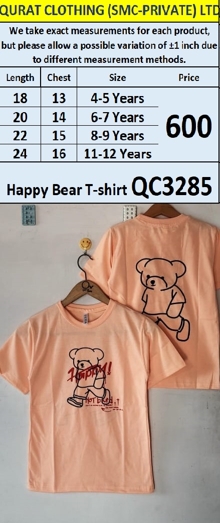 Happy Bear T-shirt QC3285