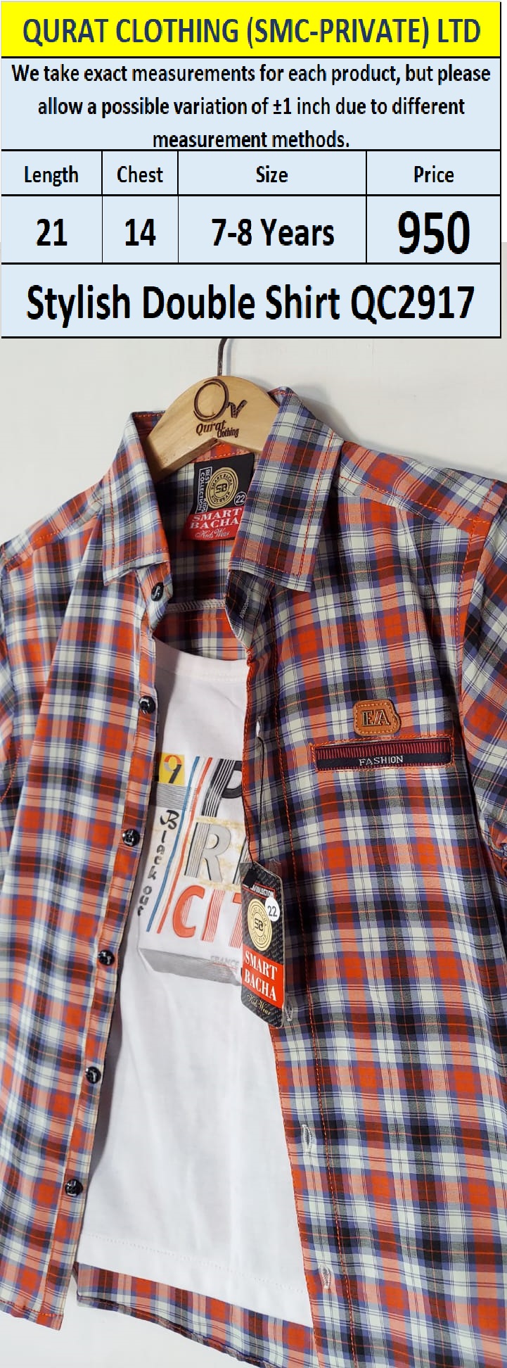 Stylish Double Shirt QC2917