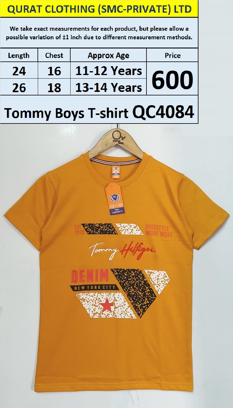 Tommy Boys T-shirt QC4084