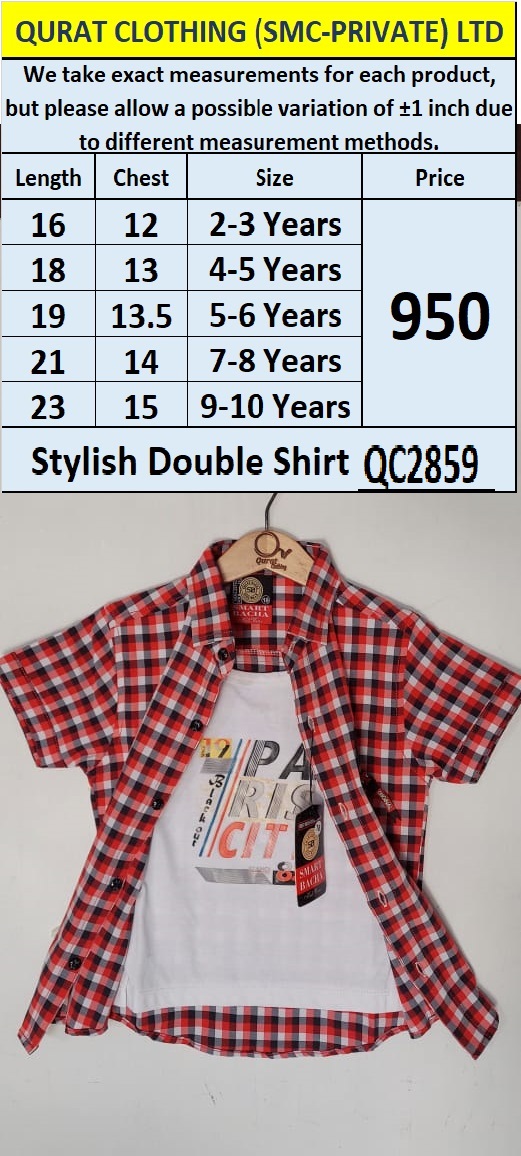 Stylish Double Shirt QC2859