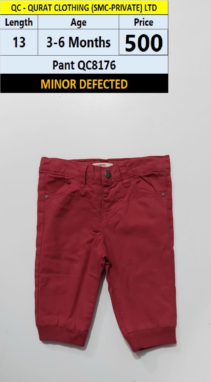 Pant QC8176 Branded but Minor Defected Product(no exchange no refund)