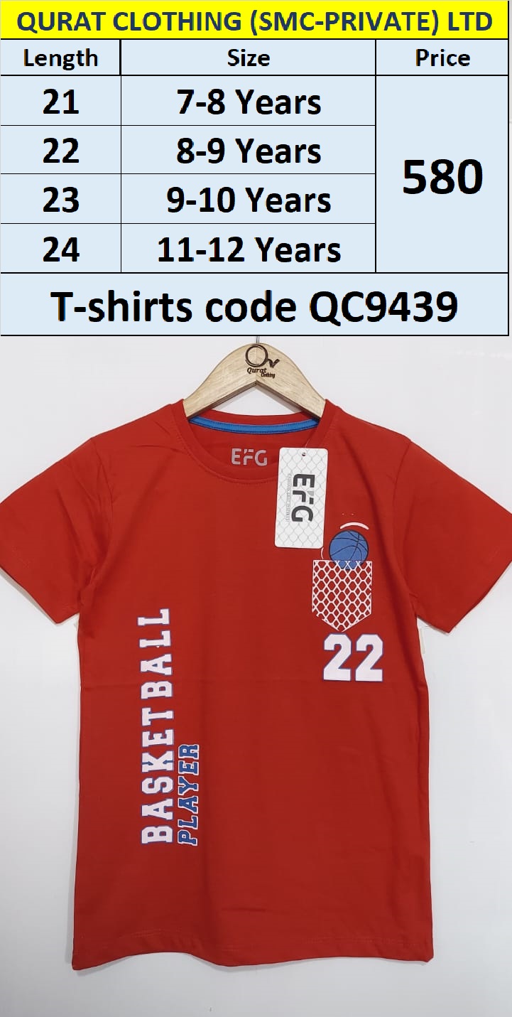 Basket Ball Player T-shirts QC9439 Brand EFG