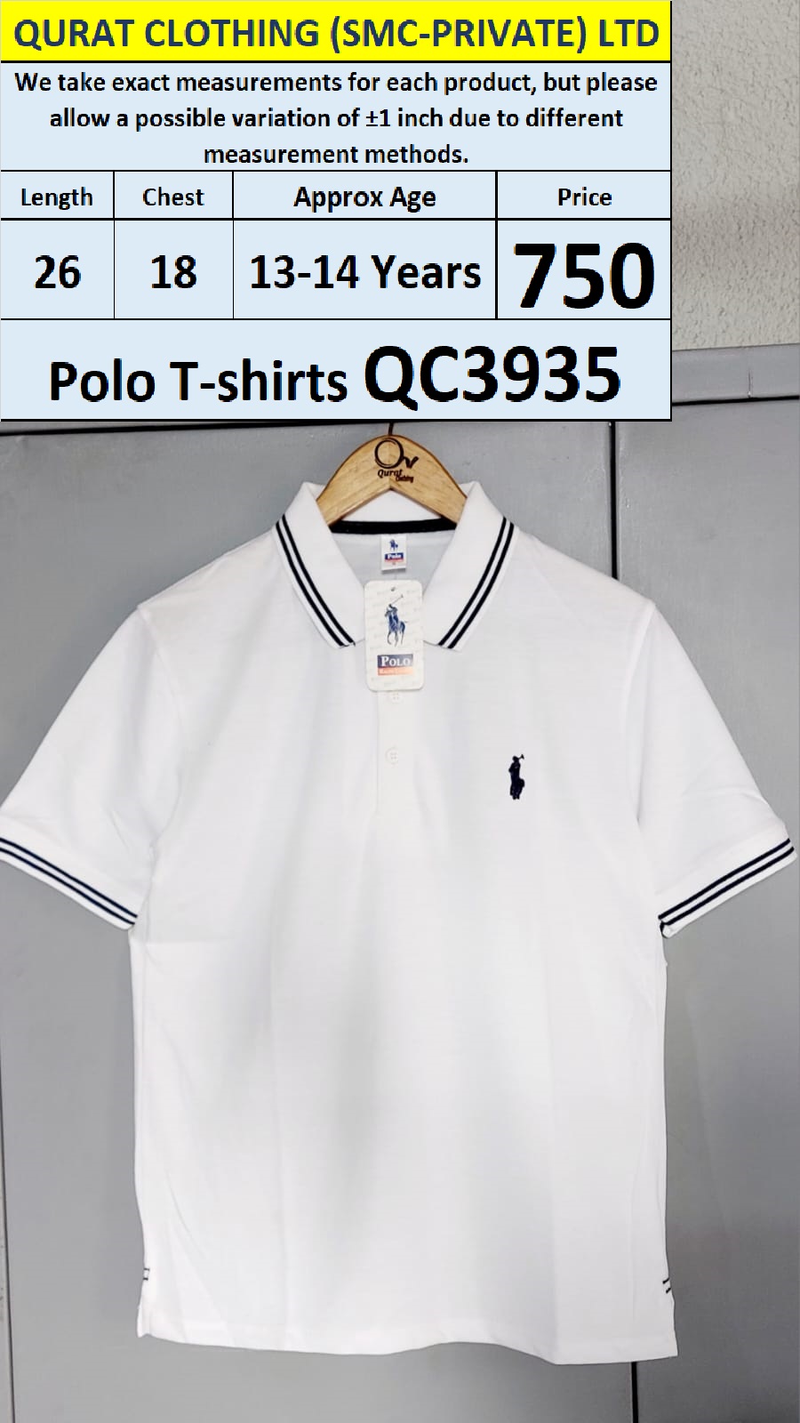 Polo T-shirts QC3935