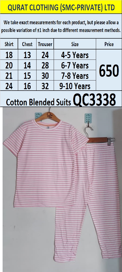 Cotton Blended Suit QC3338