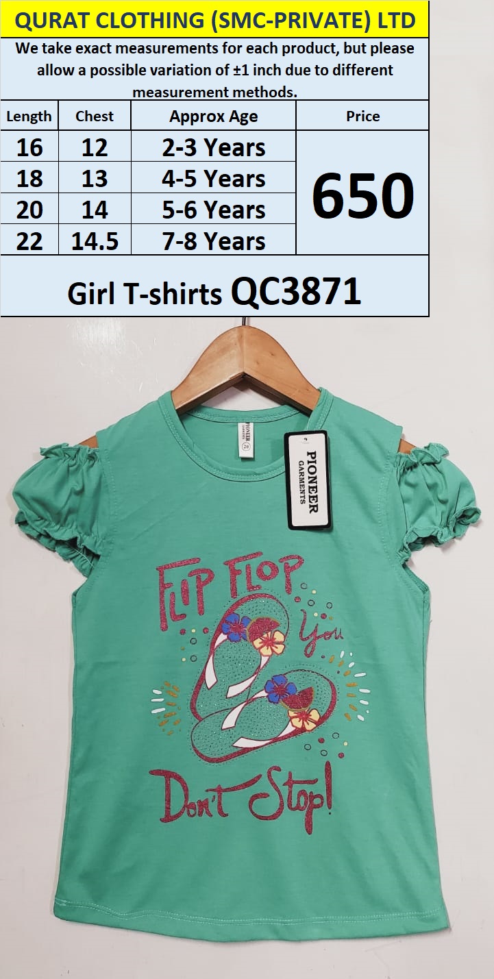 Flip Flop Girl T-shirts QC3871