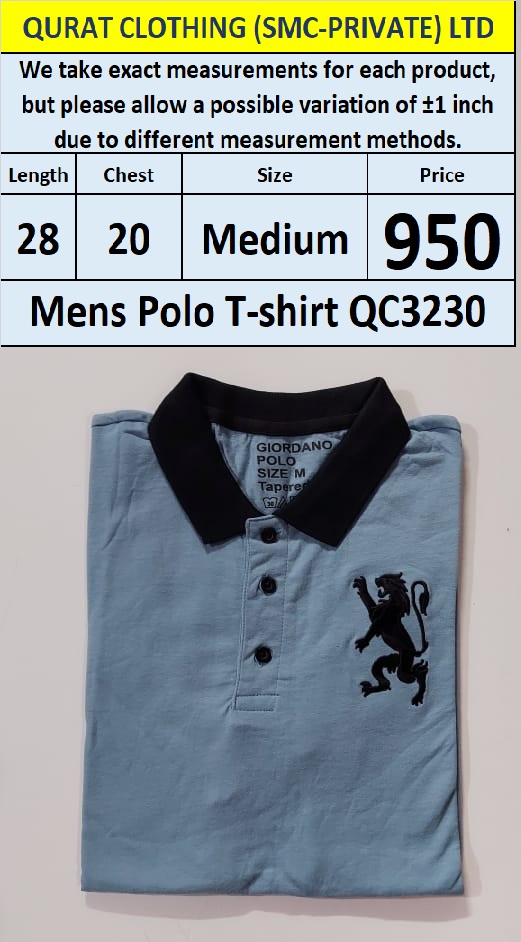 Branded Men's T-Shirt QC3230 - Export Product