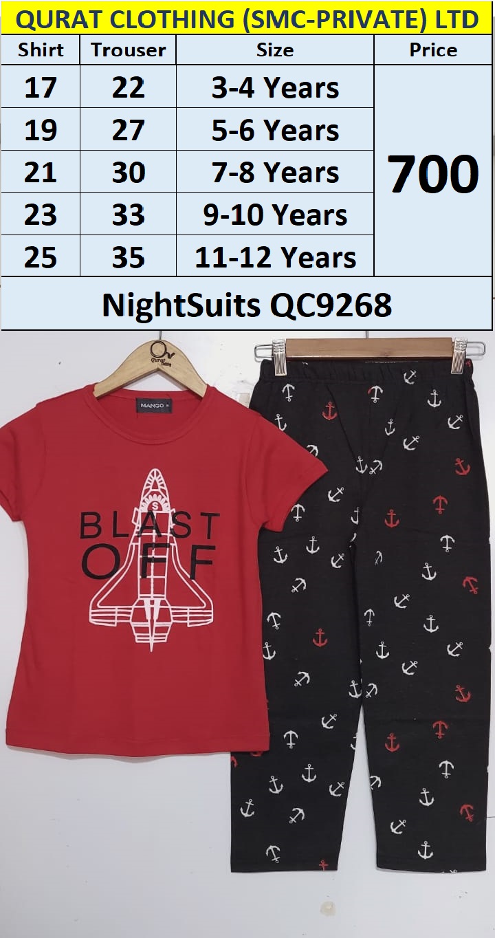 Nightsuit code QC9268