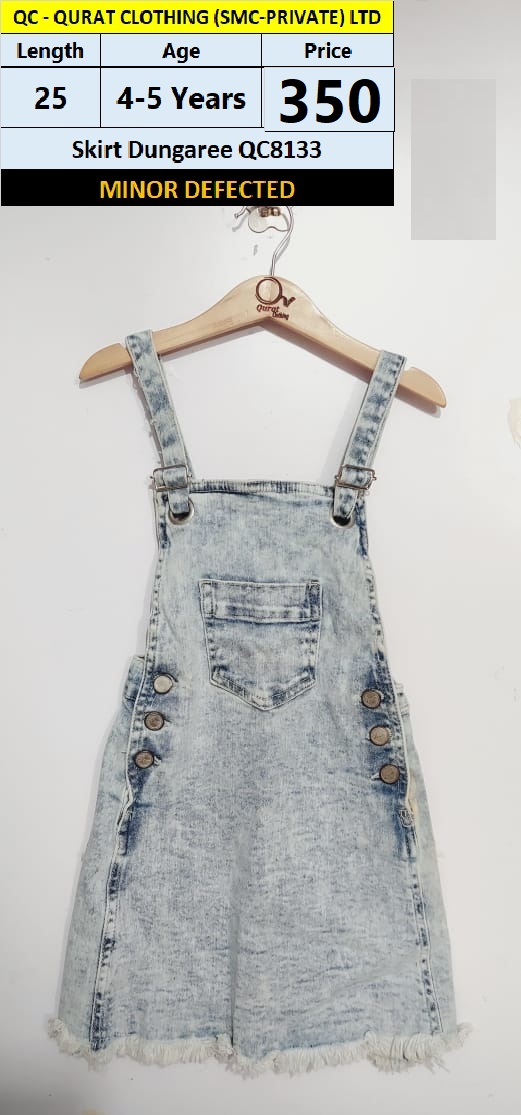 Skirt Dungaree QC8133 Branded but Minor Defected(no exchange no refund)