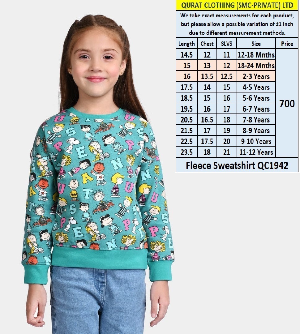 Branded Fleece Sweatshirt QC1942 