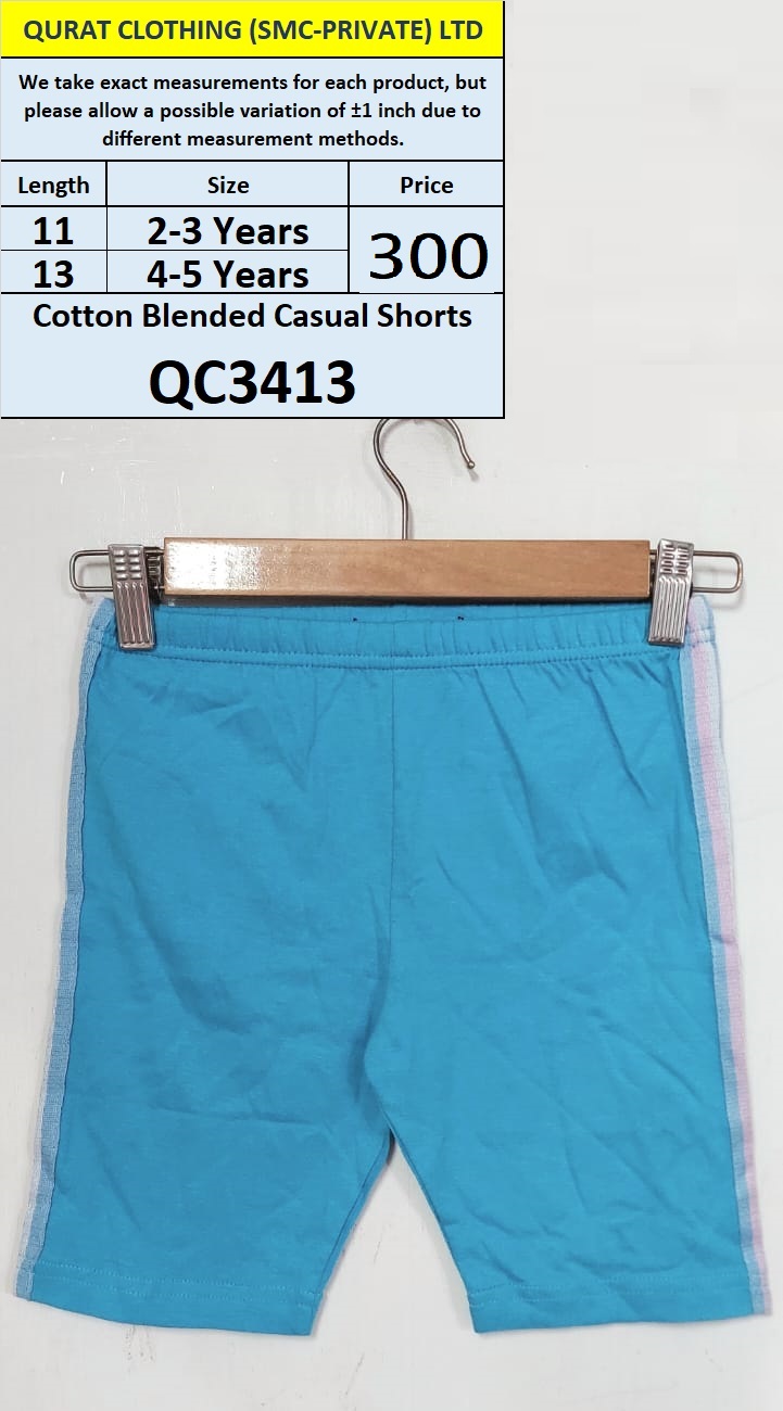 Cotton Blended Causal Shorts QC3413