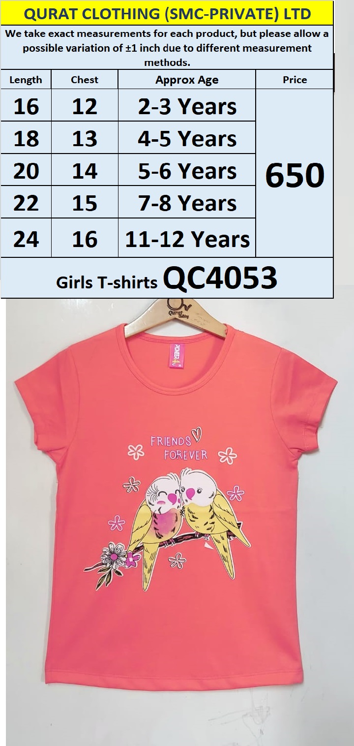 Girls T-shirts QC4053