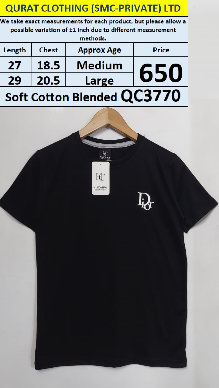 Soft Cotton Blended T-shirt QC3770