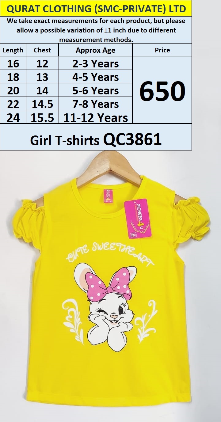 Girl T-shirts QC3861