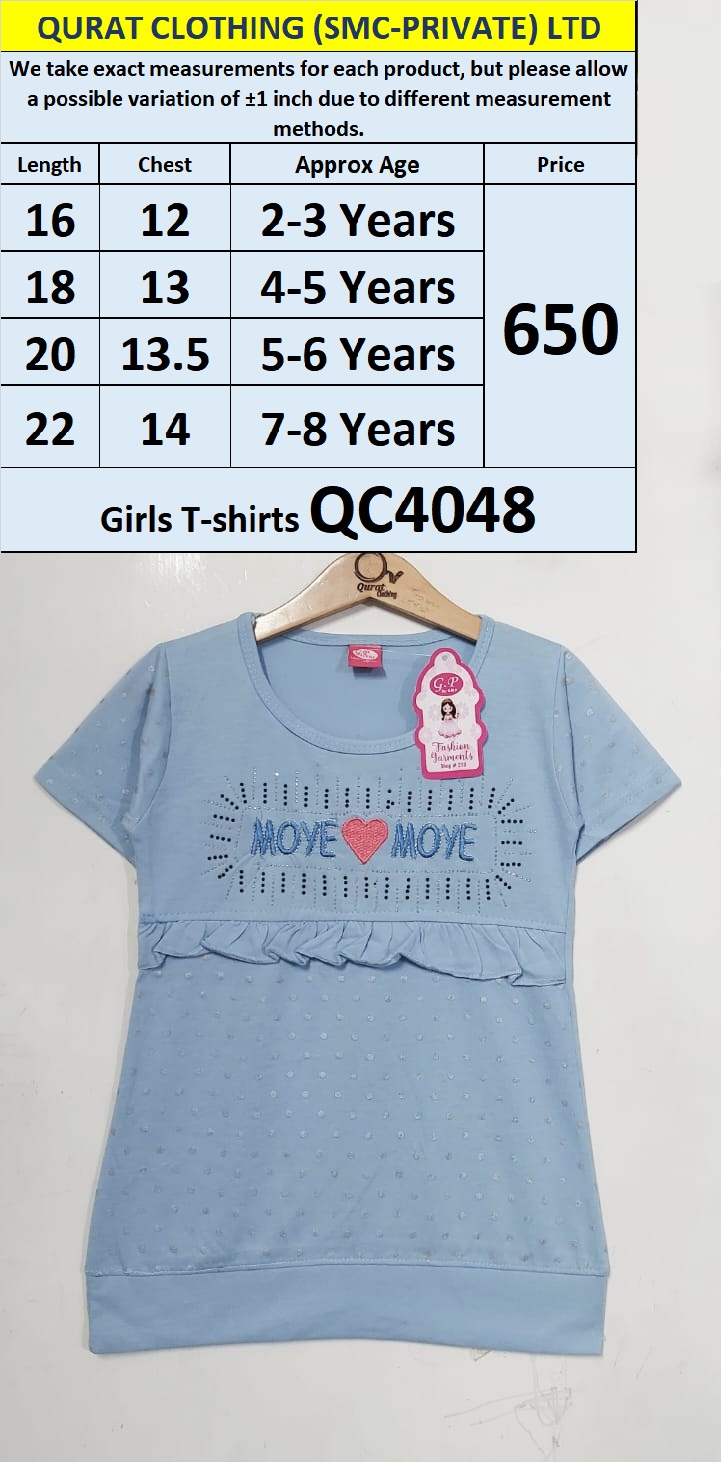 Girls T-shirts QC4048
