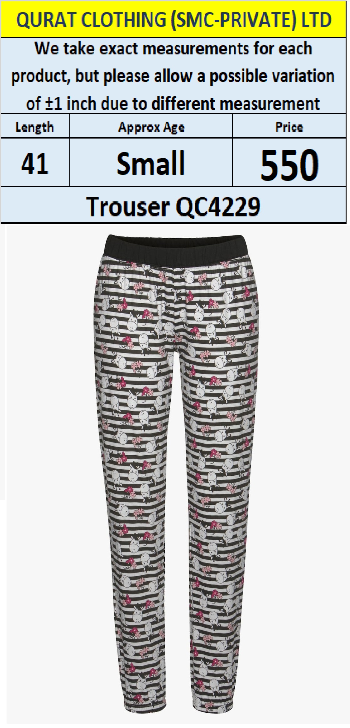Branded Trouser QC4229
