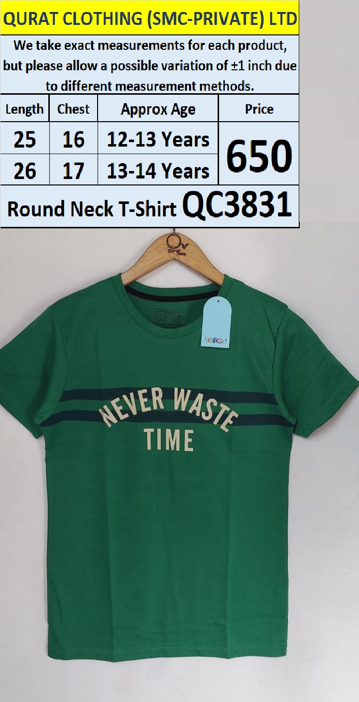 Round Neck T-Shirt QC3831