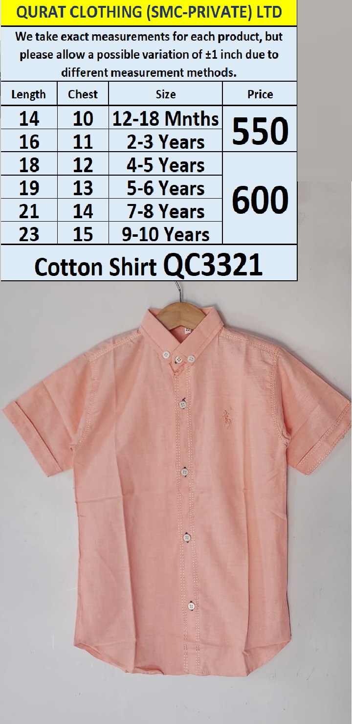 Cotton Shirts QC3321