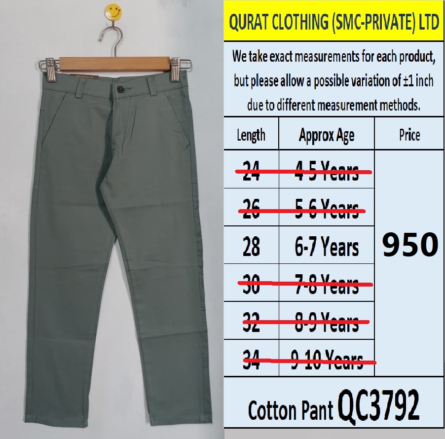 Cotton Pant QC3792