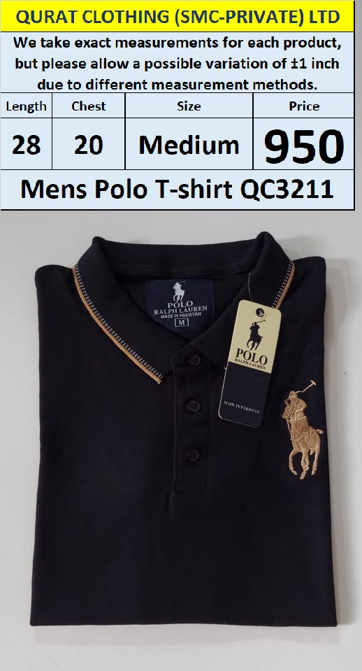 Branded Men's T-Shirt QC3211 - Export Product