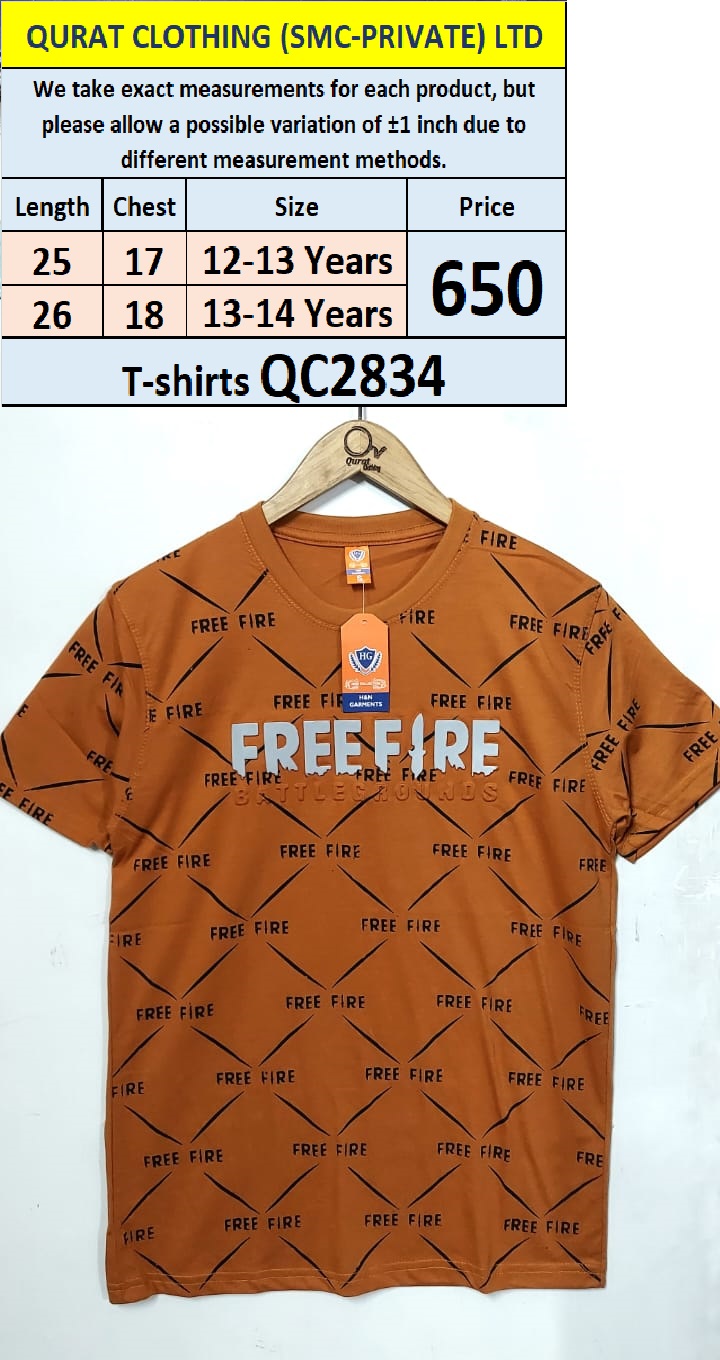 T-shirt Code QC2834