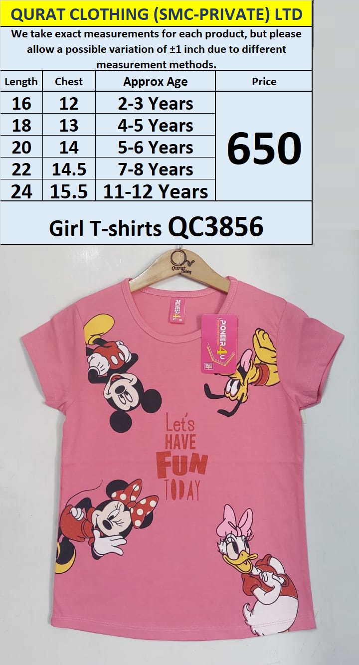 Girl T-shirts QC3856