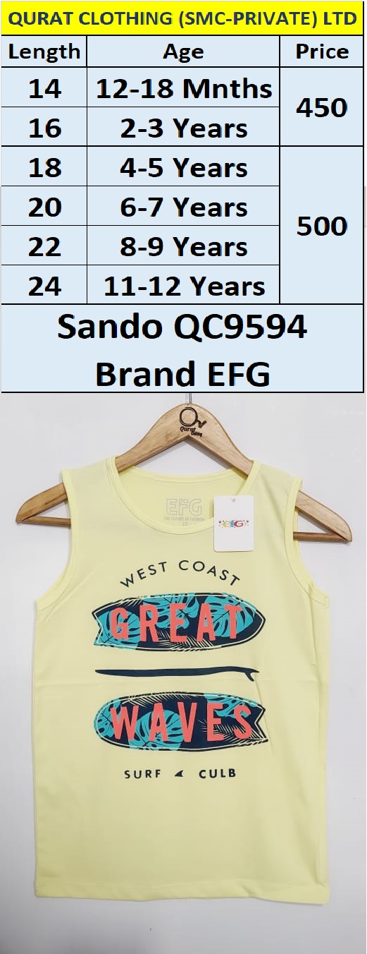 West Coast Great Waves Sando Surf Club QC9594 Brand EFG