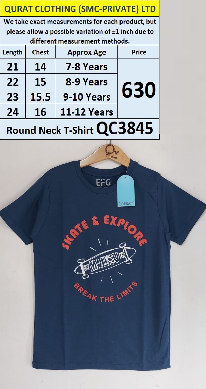 Round Neck T-Shirt QC3845