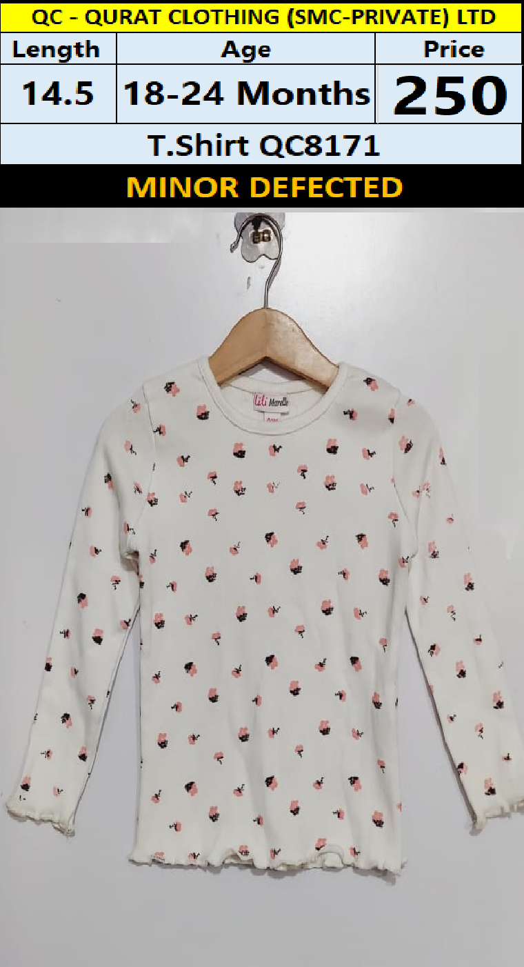 T-shirt QC8171 Branded but Minor Defected(no exchange no refund)
