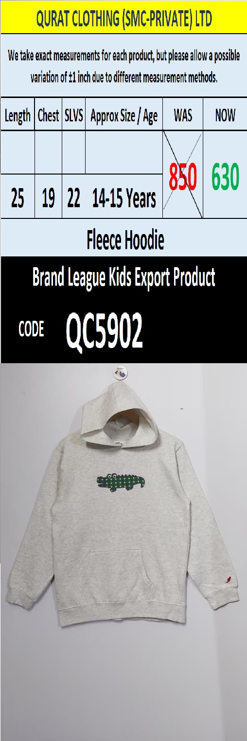  Top International Branded Export Hoodie / Sweatshirt Products - QC5902
