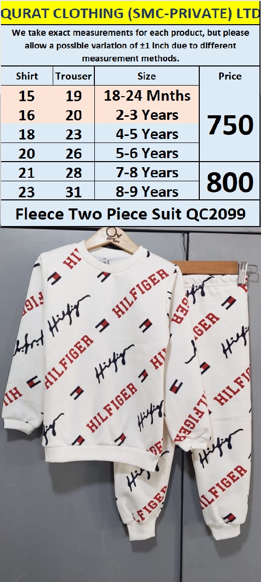 Fleece Two Piece Suits QC2099