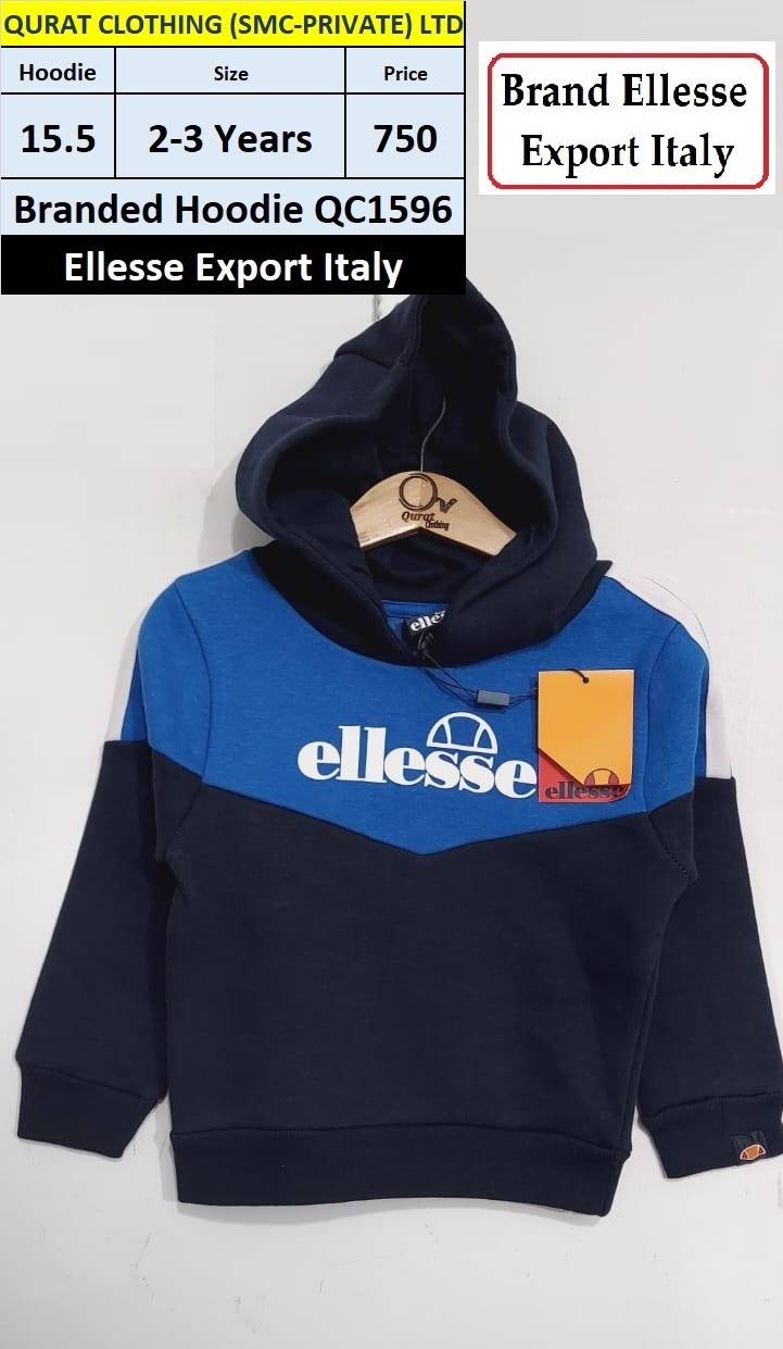 Ellesse Brand Hoodie QC1596, Export Italy